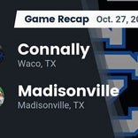 Football Game Recap: Madisonville Mustangs vs. Connally Cadets