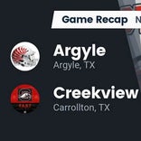 Football Game Recap: Creekview Mustangs vs. Argyle Eagles