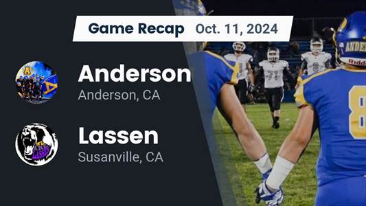 Football Recap: Anderson Takes a Loss