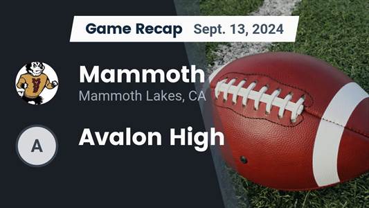 Football Game Preview: Mammoth Huskies vs. Lone Pine Golden Eagl