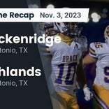 Football Game Recap: Brackenridge Eagles vs. Highlands Owls