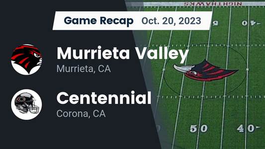 Football Game Recap: Centennial Huskies vs. Murrieta Valley Nighthawks
