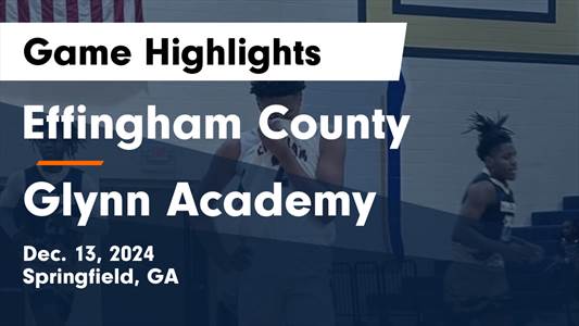 Basketball Recap: Glynn Academy Comes Up Short