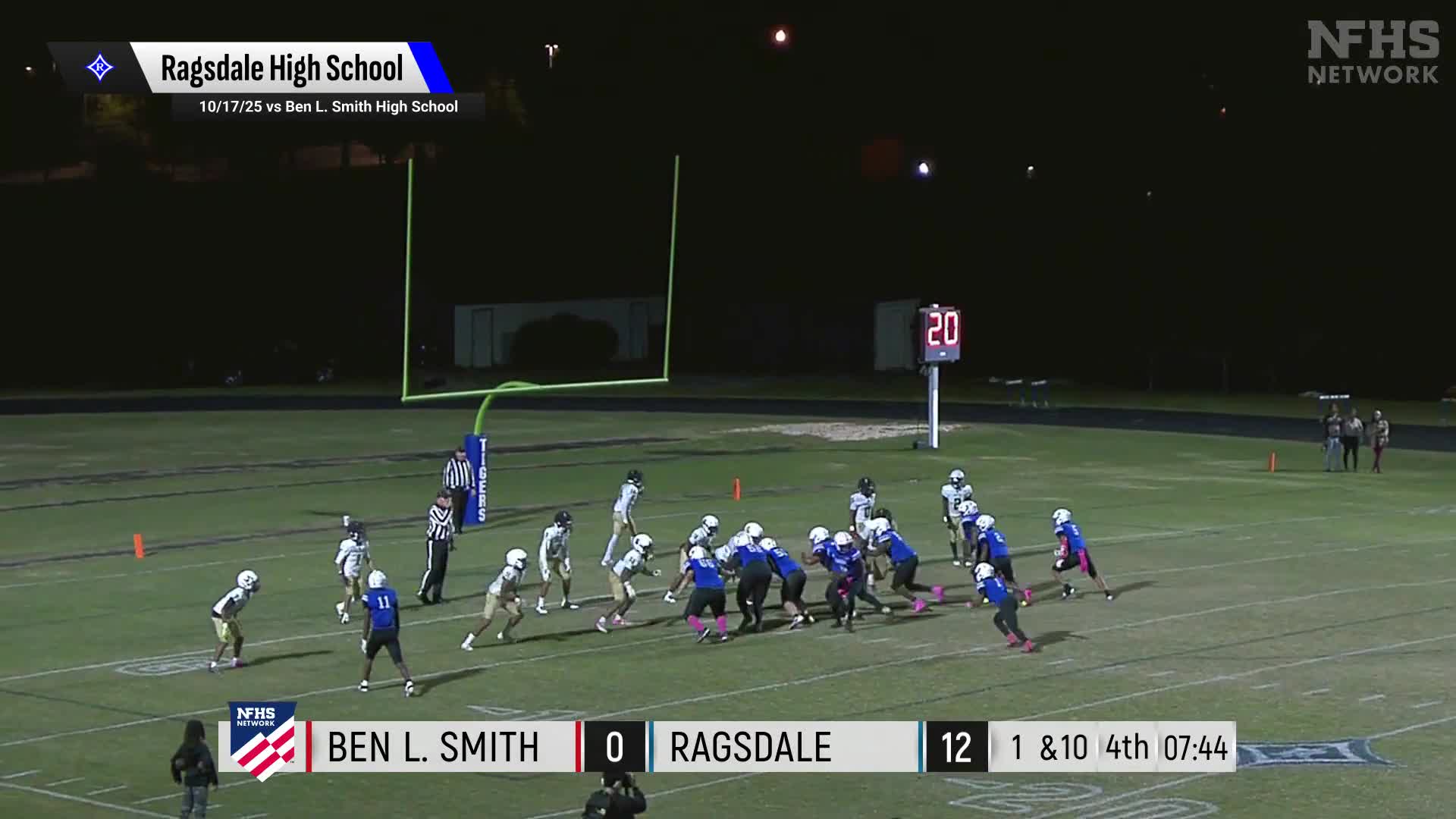 Football Recap: Ragsdale Skates Past Southwest Guilford with Ease + How To Watch