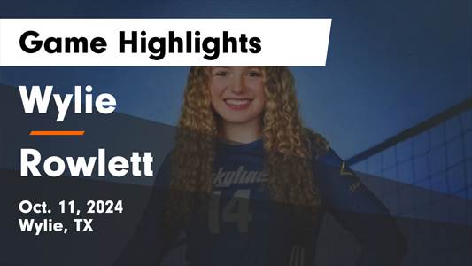 Volleyball Recap: Rowlett Comes Up Short