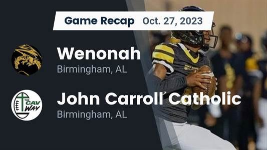 Wenonah vs. John Carroll Catholic