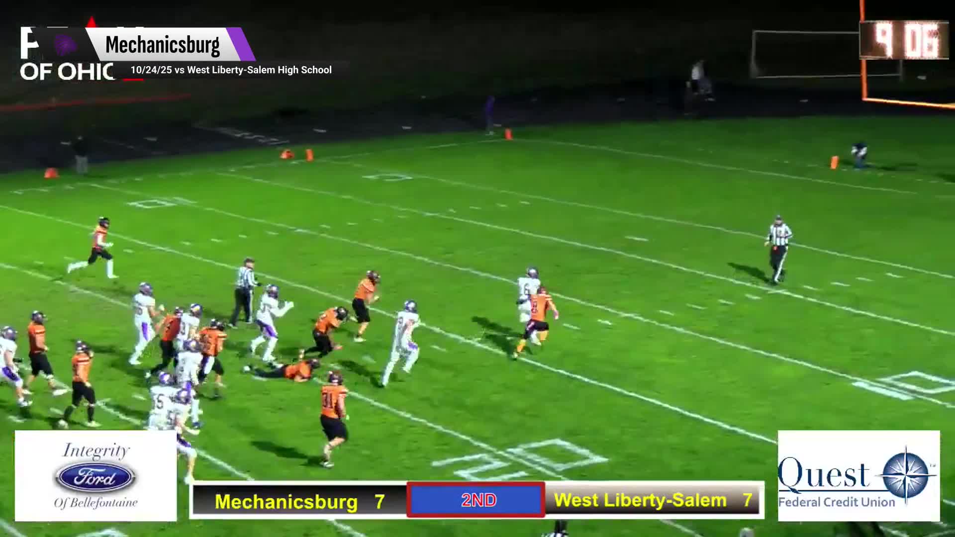 Trenton Roberts Game Report: @ Mechanicsburg