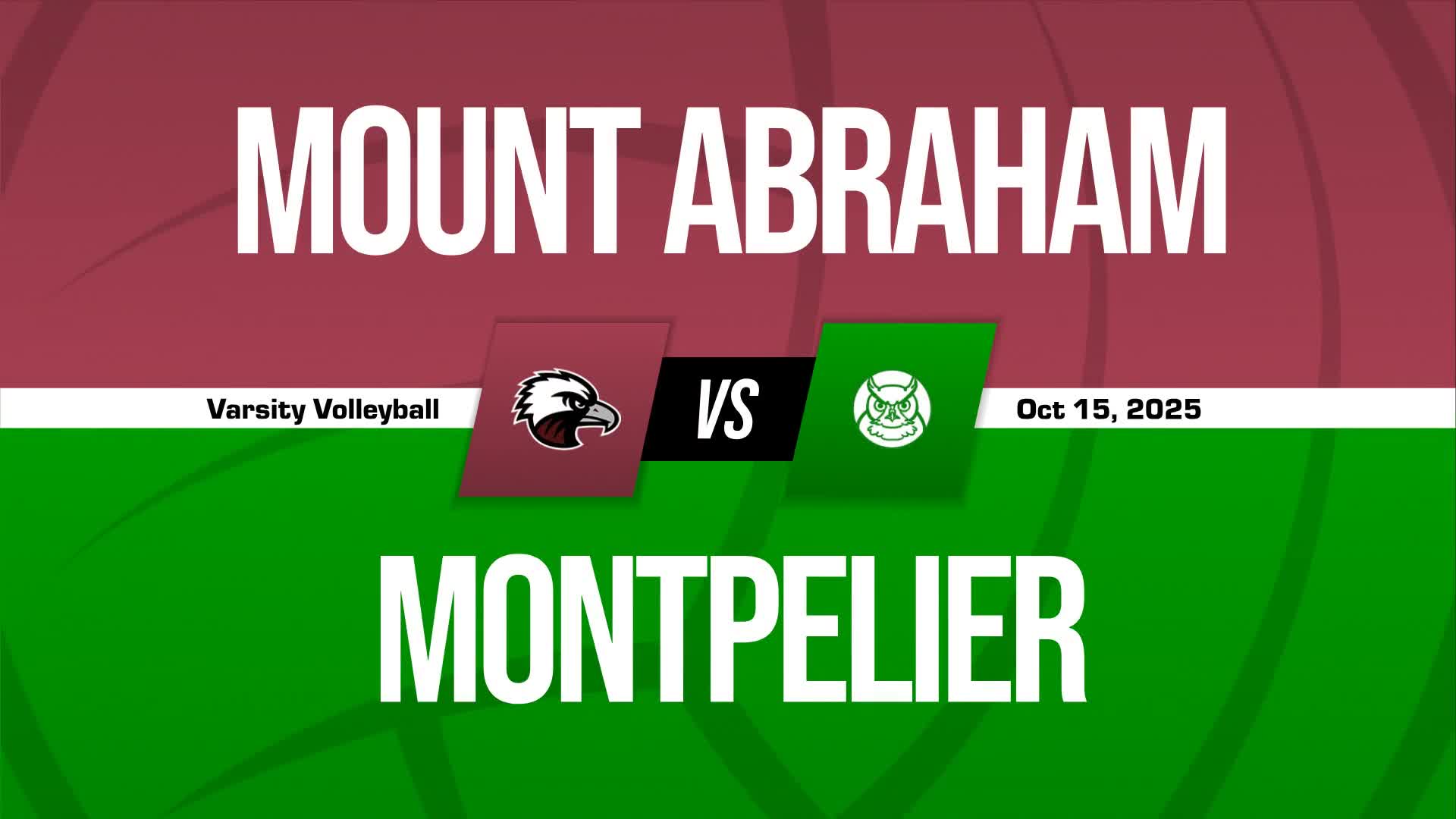 Volleyball Recap: Mt. Abraham Falls Short Against Ranked Montpelier + How To Watch