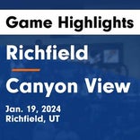 Basketball Game Recap: Canyon View Falcons vs. North Sanpete Hawks
