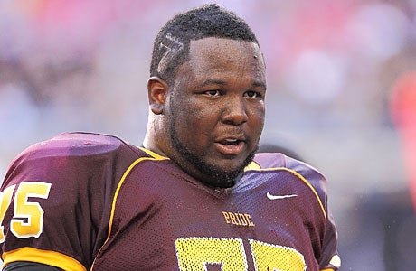 Mountain Pointe lineman Natrell Curtis didn't like how he stacked up against the nation's top recruits this summer, which has made him work even harder heading into the season.