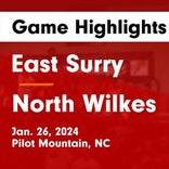 Basketball Game Recap: North Wilkes Vikings vs. Surry Central Golden Eagles