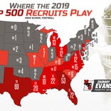 State-by-state breakdown of where the top high school football recruits in the Class of 2020 are from