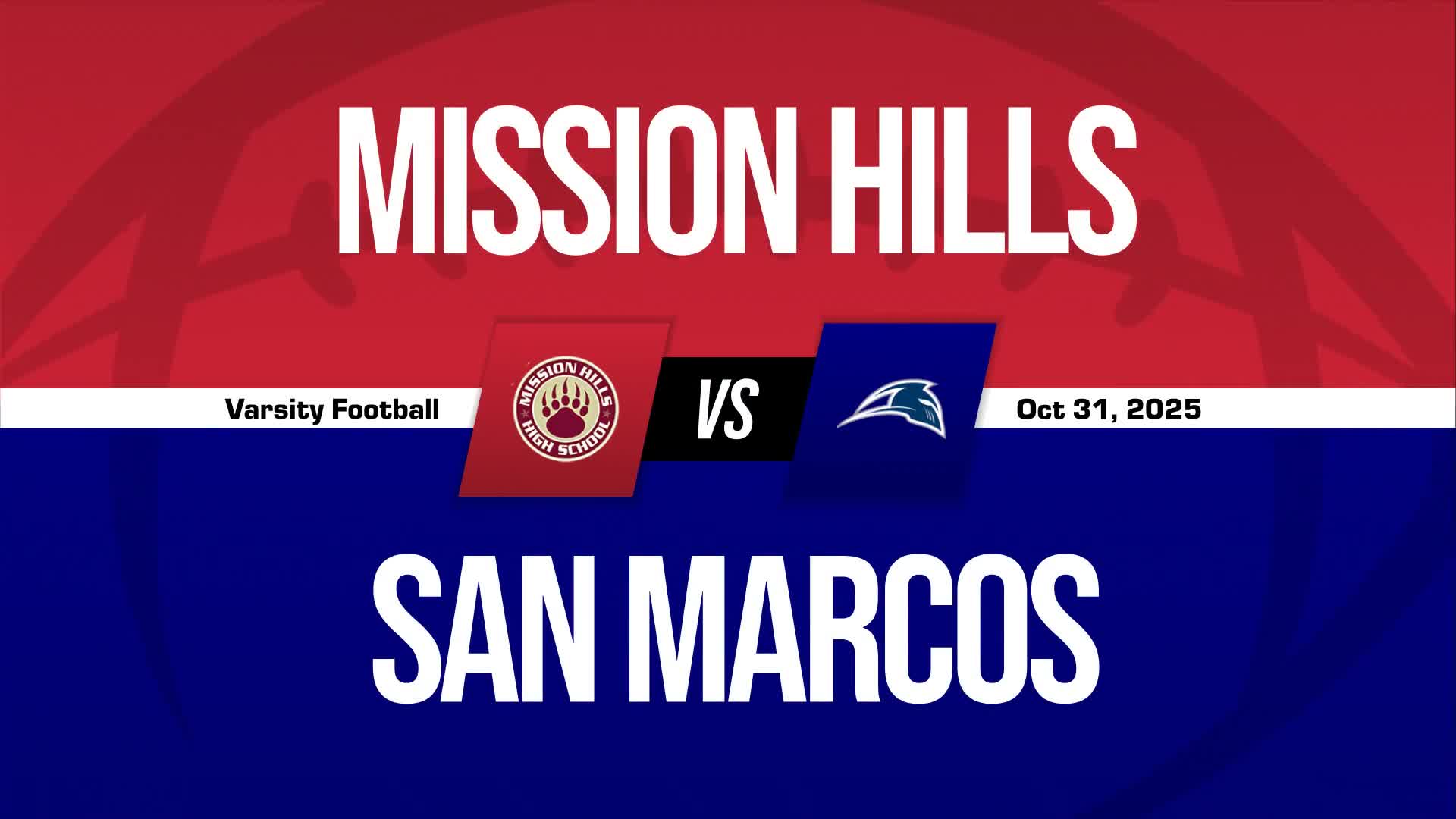 Football Game Preview: Mission Hills Grizzlies vs. Cathedral Catholic Dons + How To Watch