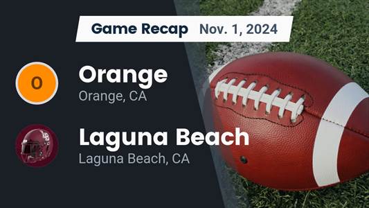 Football Recap: Laguna Beach Comes Up Short