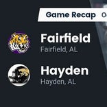 Football Game Recap: Hayden Wildcats vs. Fairfield Tigers