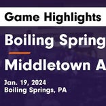 Basketball Game Recap: Boiling Springs Bubblers vs. Susquehanna Township HANNA