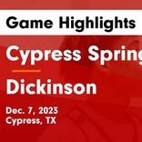 Dickinson vs. Cypress Springs