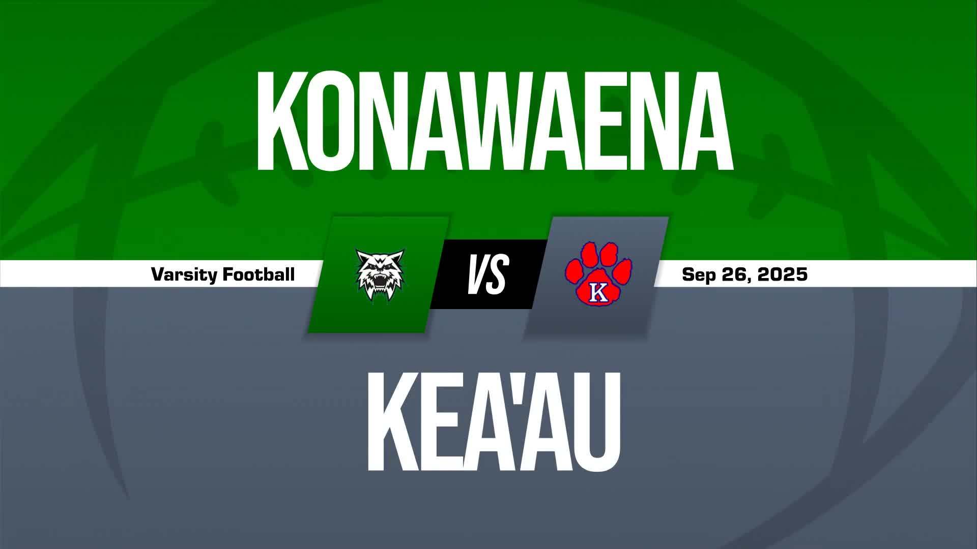 Football Game Preview: Konawaena Wildcats vs. Kailua Surfriders + Official Tickets
