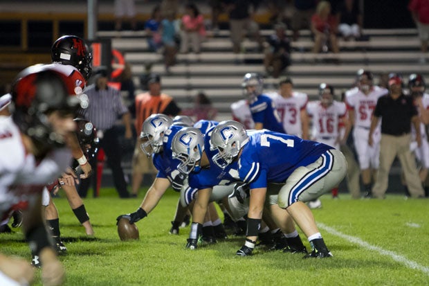 The Carroll offensive line has paved the way to an 8-0 start and possible state-title run. 