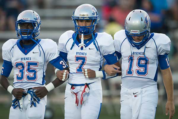 The Byrnes offense looks nearly unstoppable right now.