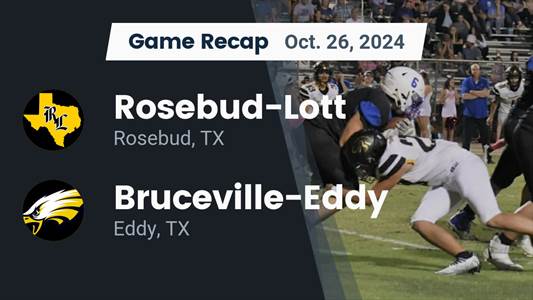 Football Recap: Bruceville-Eddy Comes Up Short