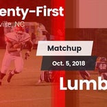 Football Game Recap: Seventy-First vs. Lumberton