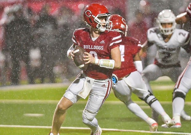 Jett Surratt helped Carthage open the Class 4A Division 2 state playoffs in Texas on Thursday night with a 42-0 win over Liberty-Eylau. (Photo: Wayne Grubbs)