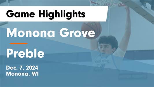 Basketball Game Preview: Monona Grove Silver Eagles vs. Waunakee
