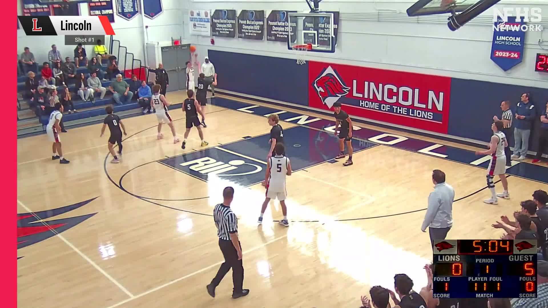 Basketball Recap: Lincoln Falls Short Against Ranked Smithfield