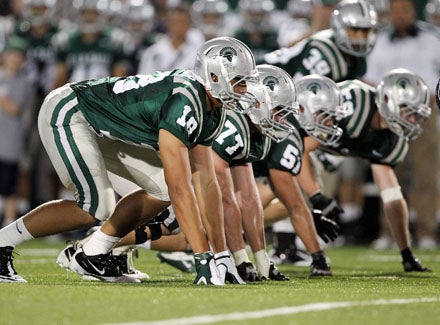 De La Salle's line is known for its quickness, strength and lack of size. 