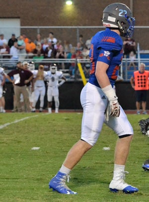 Outside linebacker suits Bowers because of his
tenacity - not his size.