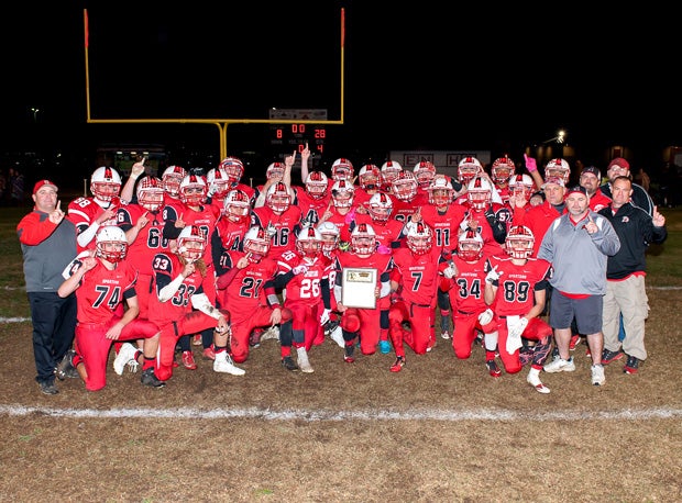 East Nicolaus celebrated a Northern Section title.