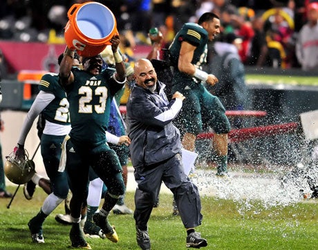 Coach Raul Lara and Long Beach Poly pulled off the Pac-5 Division title in what many consider a surprise after the team started 1-3.