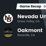 Nevada Union vs. Oakmont