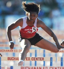 Trinity Wilson while winning the 
2011 California state title. 