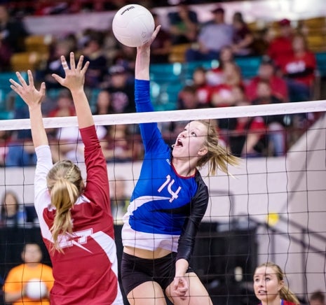 The girls winner of the 2015 Freddie Steinmark Award is Jordan Baer, who was a standout at Akron in volleyball, basketball and in the classroom. The prestigious award is sponsored by the Colorado High School Coaches Association.