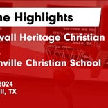 Basketball Game Recap: Greenville Christian Eagles vs. First Baptist Saints