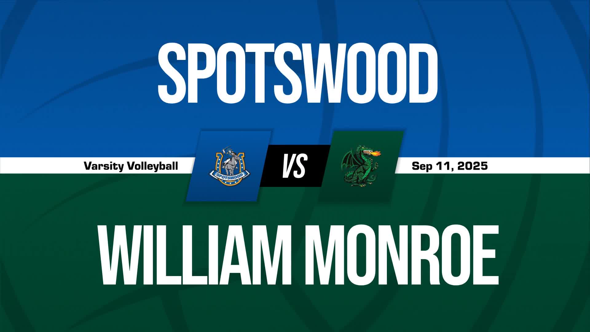 Volleyball Recap: William Monroe Wins Going Away Against Culpepe