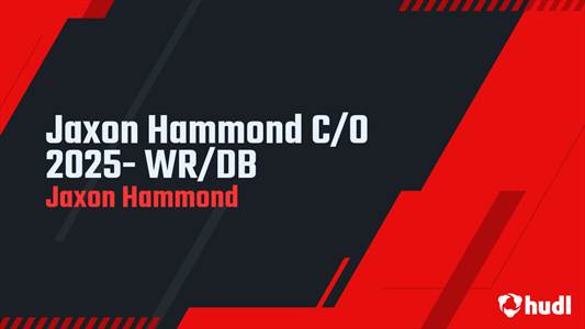 Jaxon Hammond Game Report: @ Bangs