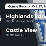 Football Game Recap: Fossil Ridge Sabercats vs. Castle View Sabercats