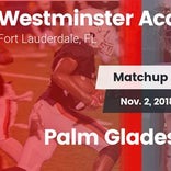 Football Game Recap: Westminster Academy vs. Palm Glades Prep Ac