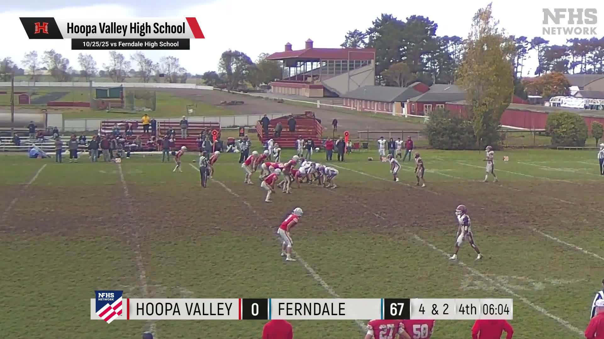 Football Recap: Arcata Piles Up the Points Against Hoopa Valley