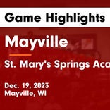 Basketball Game Recap: Mayville Cardinals vs. Lakeside Lutheran Warriors