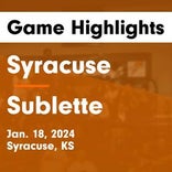 Syracuse skates past Sublette with ease