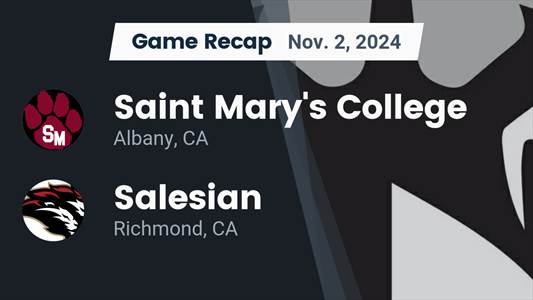 Football Recap: Saint Mary's Comes Up Short