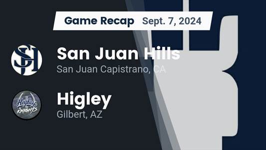 Football Game Preview: San Juan Hills Hits the Road