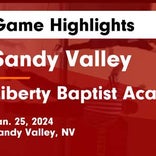 Basketball Game Preview: Sandy Valley Sidewinders vs. Liberty Baptist Academy Knights