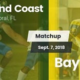 Football Game Recap: Bayshore vs. Island Coast