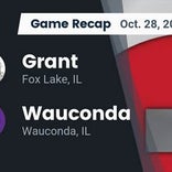 Football Game Recap: Grant Community Bulldogs vs. Wauconda Bulldogs