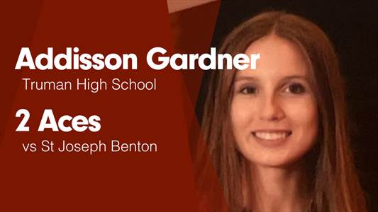 Addisson Gardner Game Report: @ Belton